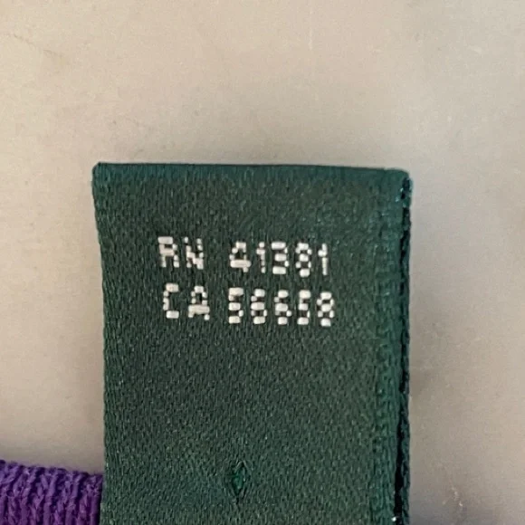 RALPH LAUREN Deep Purple Knit Pullover Crew Neck Tee Top M - Picture 11 of 16